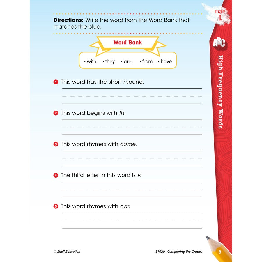 Shell Education Conquering Home/Classwork Book Set Printed Book - Alternate-Image7