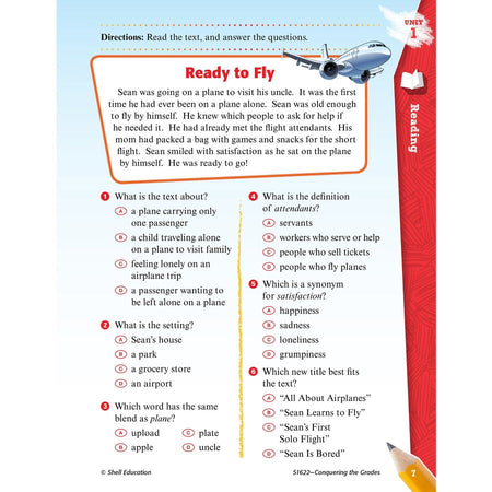 Shell Education Conquering Home/Classwork Book Set Printed Book - Alternate-Image8