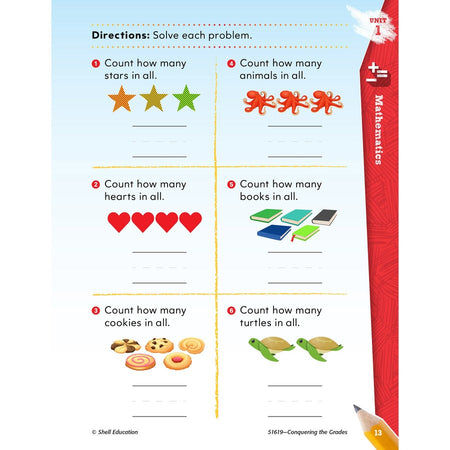 Shell Education Conquering Home/Classwork Book Set Printed Book - Alternate-Image4