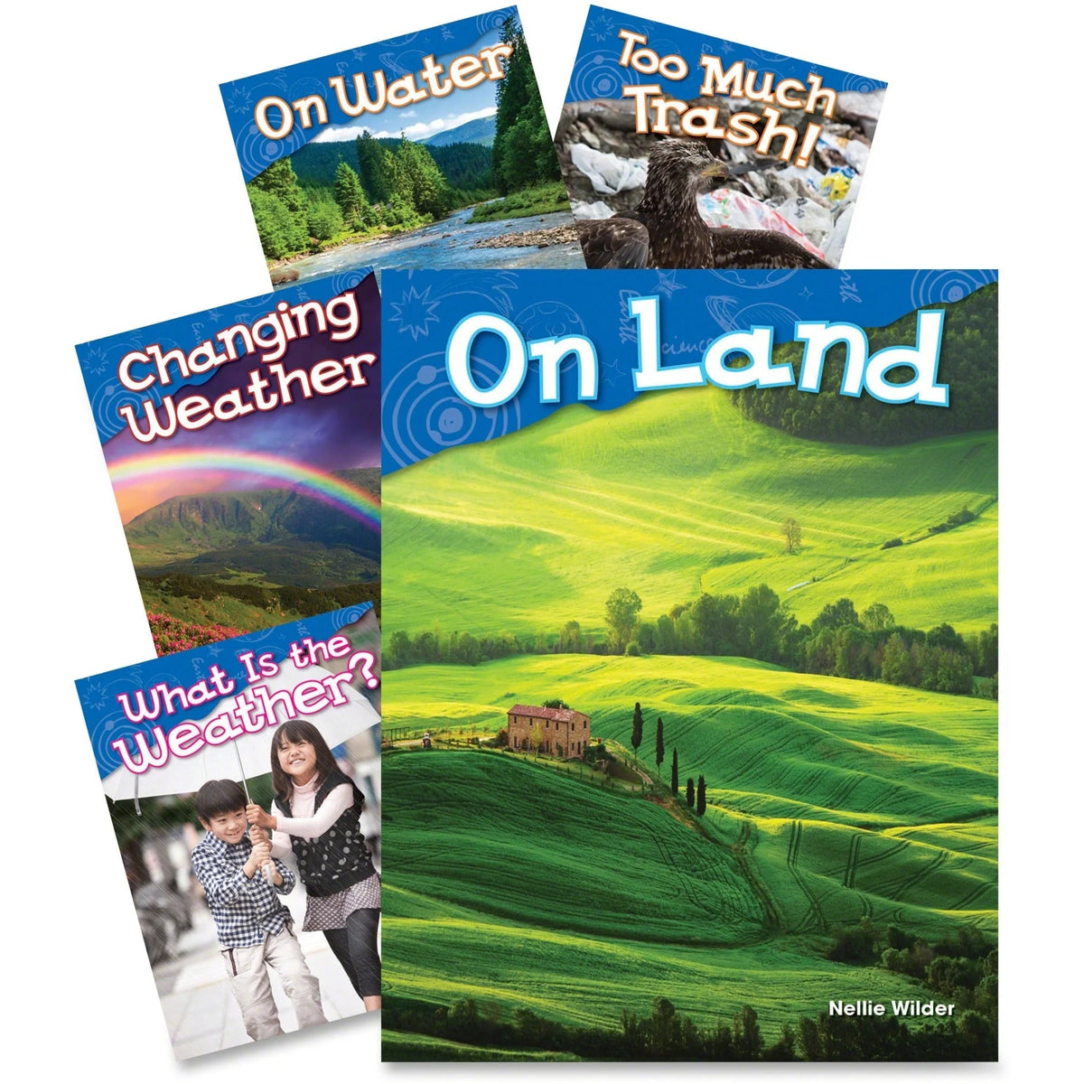 Shell Education Earth & Space Science Grade K Book Set - Printed - Learning Books Activities