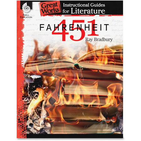Shell Education Fahrenheit 451 Guide: Ray Bradbury’s Classic - 72 Pages - Learning Books & Activities