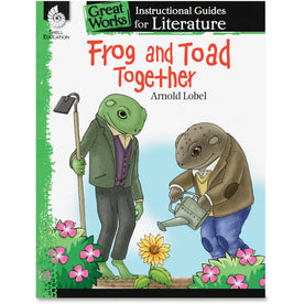 Shell Education Frog and Toad Together Literature Guide - Grade K-3 English Book - Learning Books & Activities