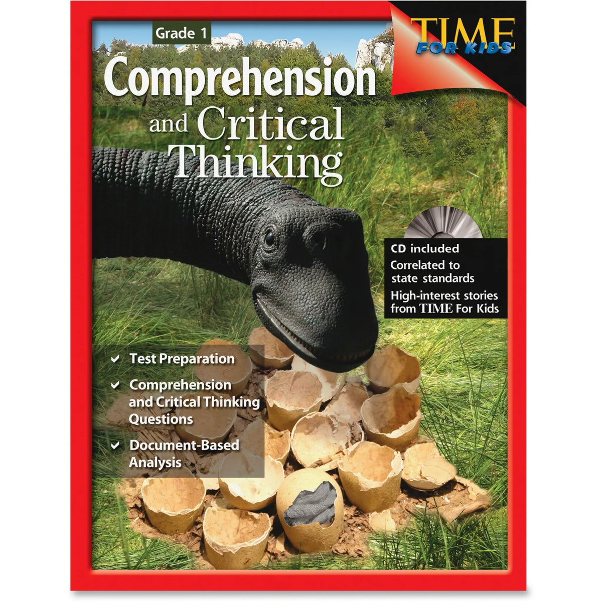 Shell Education Grade 1 Comprehension Book - 112 Pages - Printed & Electronic - English - Reference Books