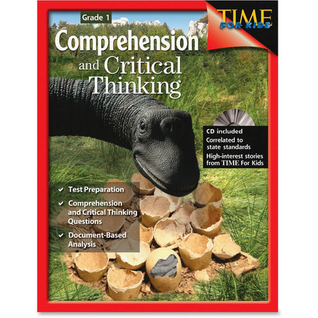 Shell Education Grade 1 Comprehension Book - 112 Pages - Printed & Electronic - English - Reference Books