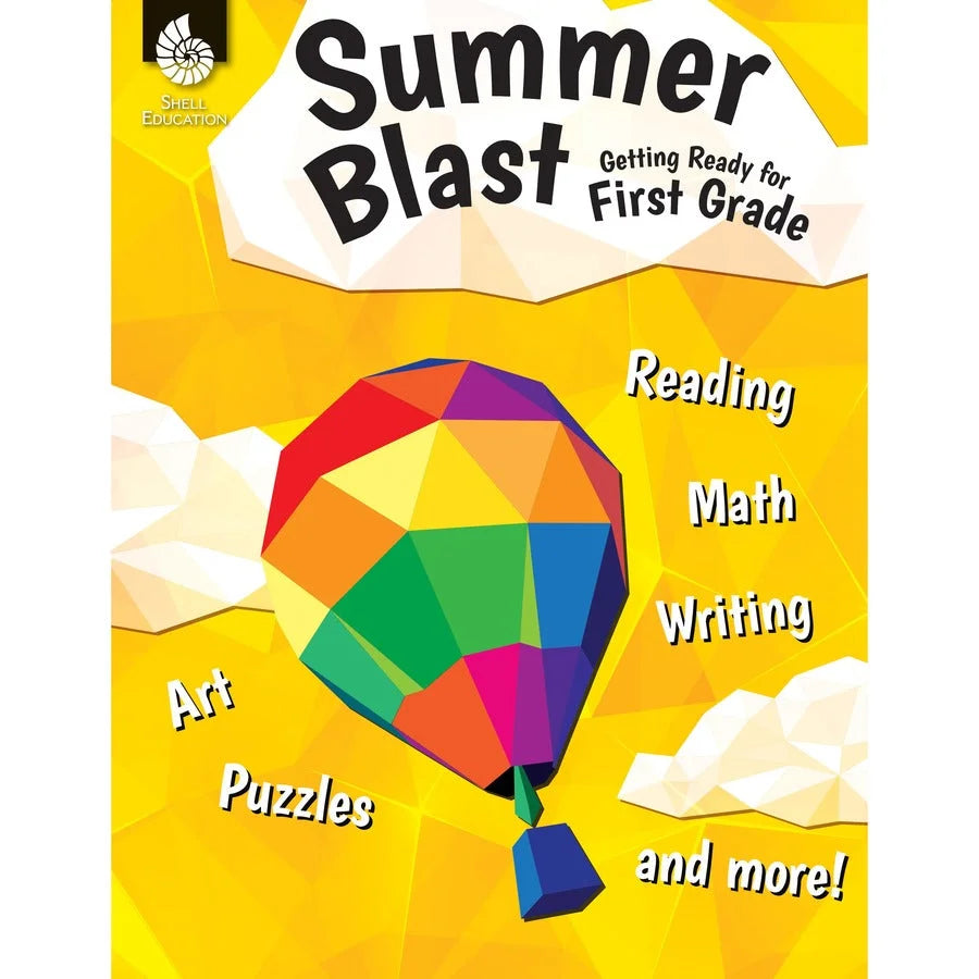 Shell Education Grade 1 Summer STEM Bundle Set by Jodene Smith - Learning Books & Activities