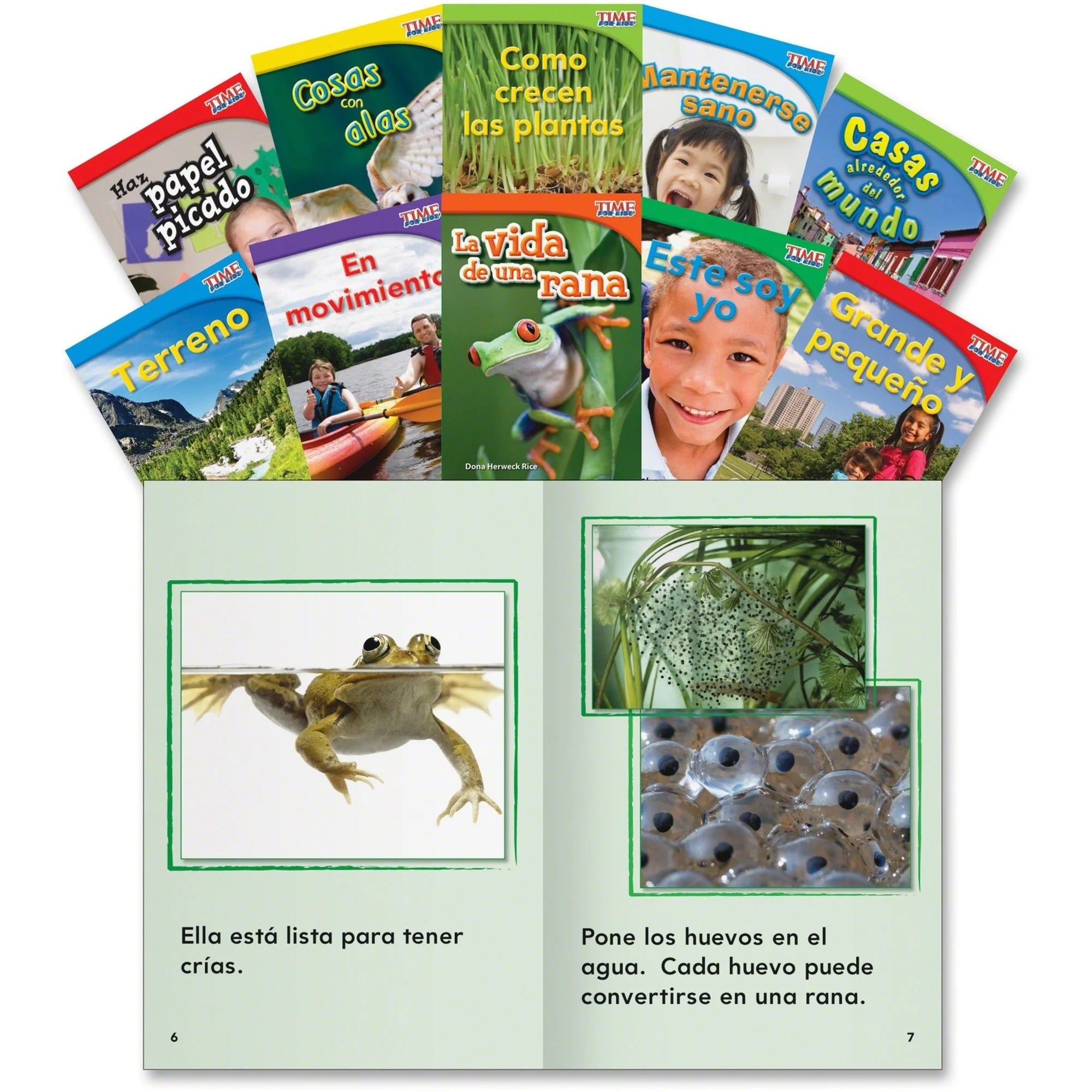 Shell Education Grade 1 TFK Science Spanish Book Set - Printed - Learning Books & Activities