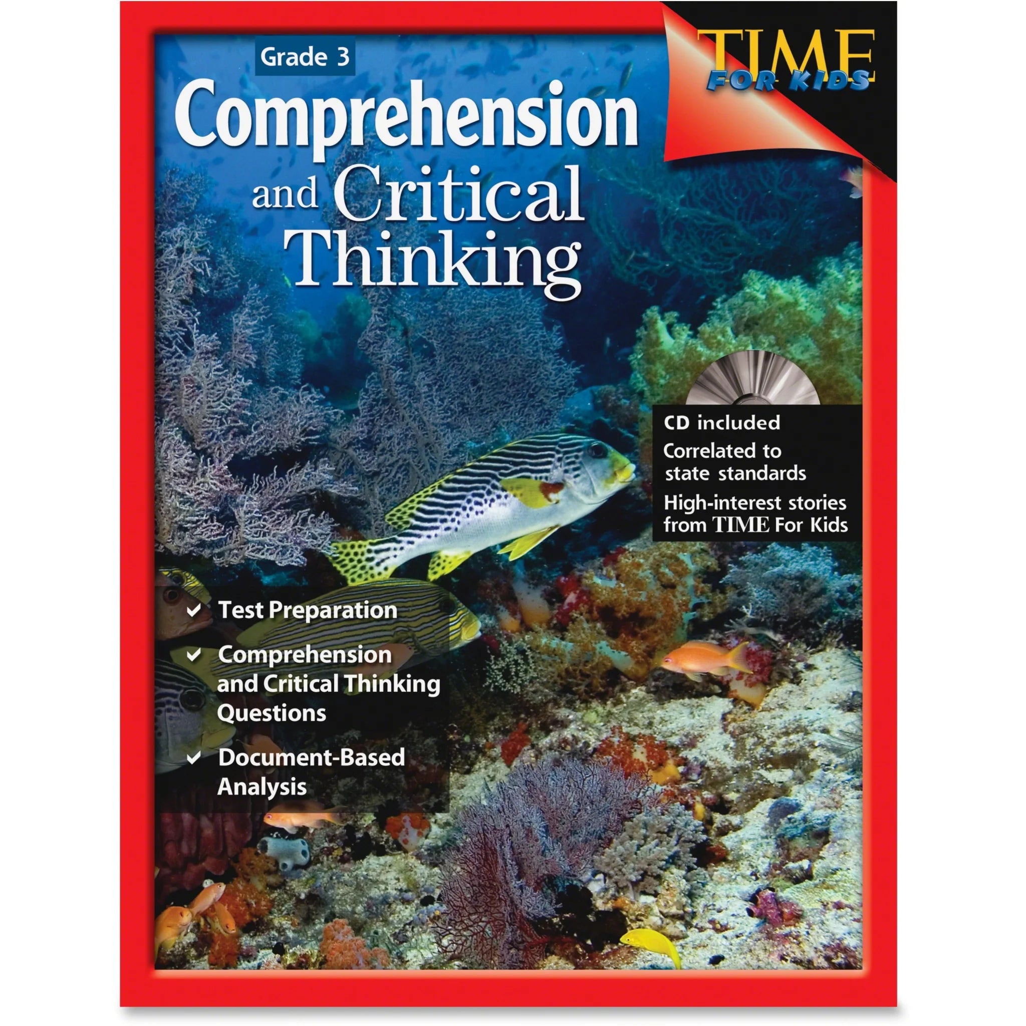 Shell Education Grade 3 Comprehension Book by Lisa Greathouse - 112 Pages - Reference Books