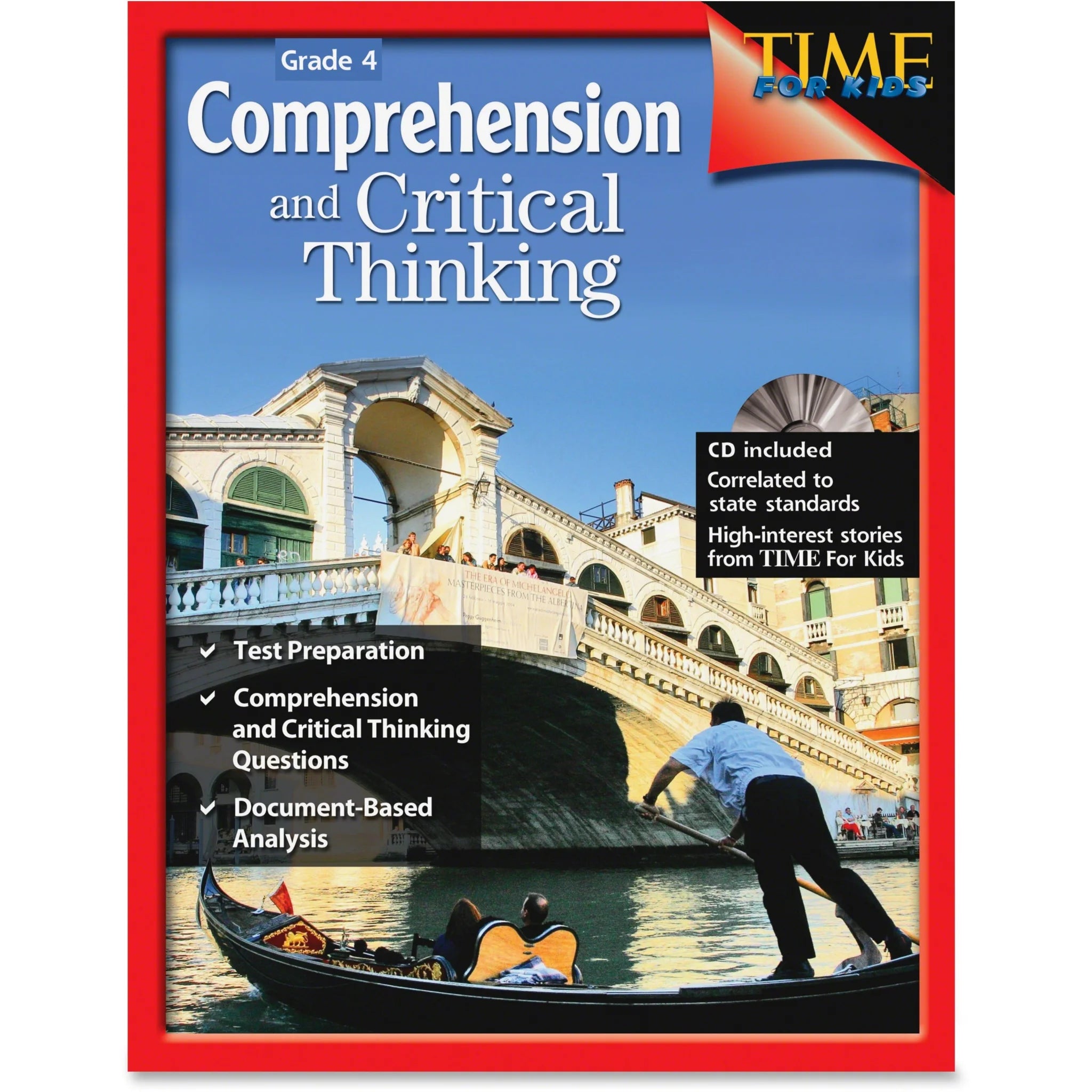 Shell Education Grade 4 Comprehension Book by Lisa Greathouse - Enhance Critical Thinking - Reference Books