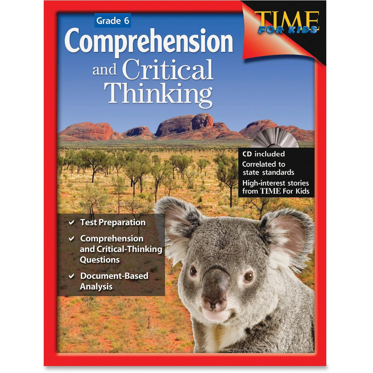 Shell Education Grade 6 Comprehension Book by Acosta - 112 Pages - Reference Books