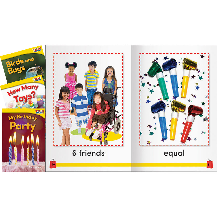 Shell Education Grade K Time for Kids Book Set 1 Printed Book - Alternate-Image3