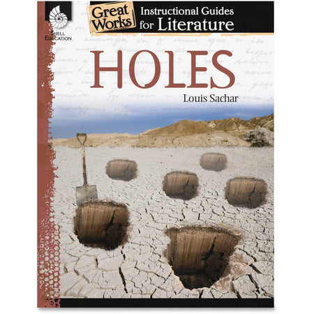 Shell Education Holes Instructional Guide: Louis Sachar - 72 Pages - Learning Books & Activities