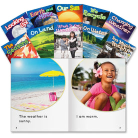 Shell Education K&1 Grade Earth and Science Books - K-1 Printed Book Set - Learning & Activities