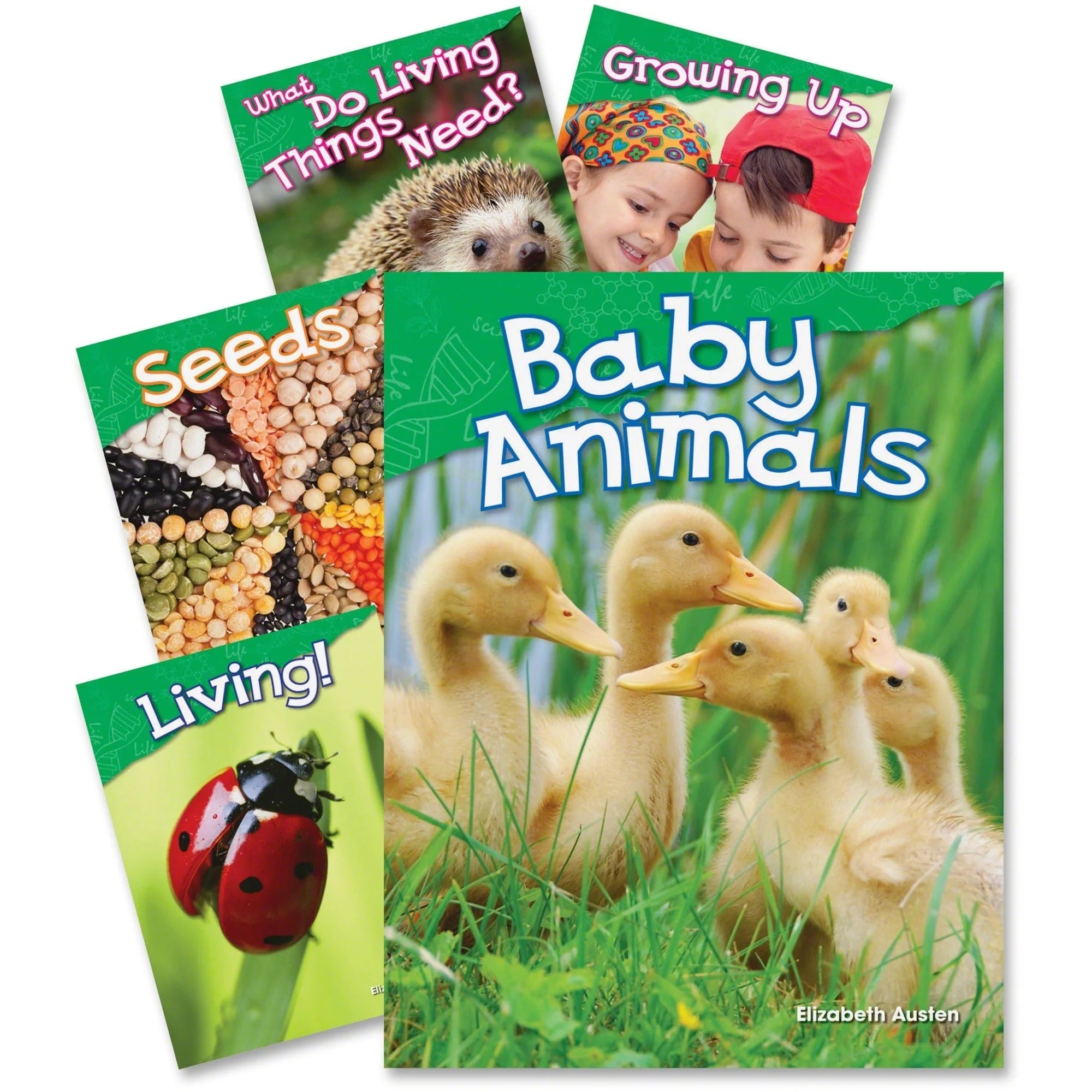 Shell Education Kindergarten Life Science Book Set - Grade K Printed - Learning Books & Activities