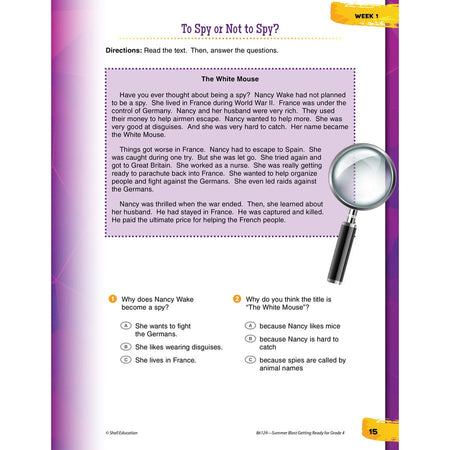 Shell Education Learn-At-Home Grade 4 Summer STEM Set Printed Book by Jennifer Prior, Wendy Conklin, Suzanne I. Barchers - Alternate-Image4