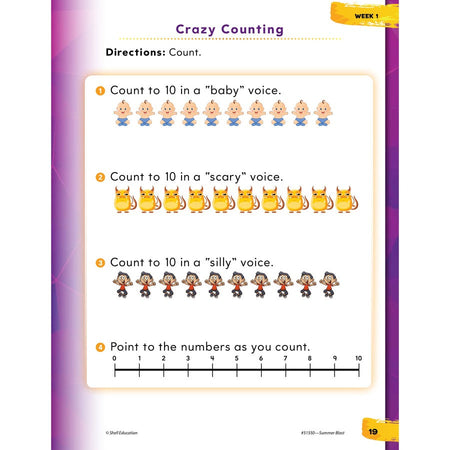 Shell Education Learn-At-Home Grade K Summer STEM Set Printed Book by Jodene Smith - Alternate-Image4