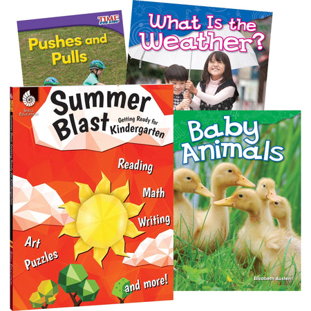 Shell Education Learn-At-Home Grade K Summer STEM Set Printed Book by Jodene Smith - 2000