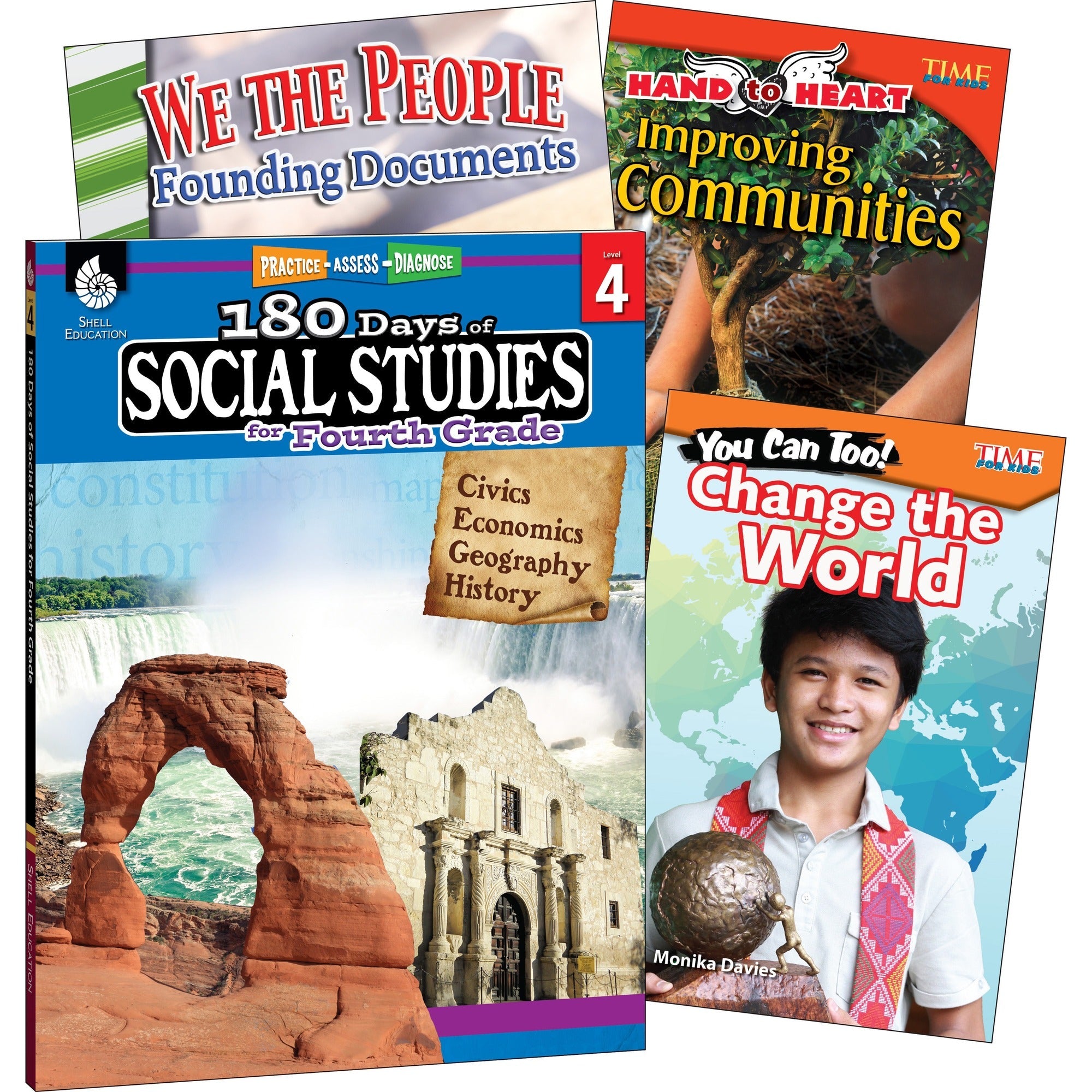 Shell Education Learn At Home Social Studies Books Printed Book - 2000