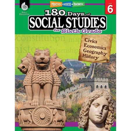 Shell Education Learn At Home Social Studies Books Printed Book - Alternate-Image2