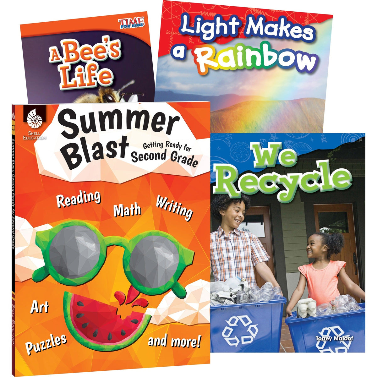 Shell Education Learn-At-Home Summer Science Set Printed Book by Jodene Smith - 2000