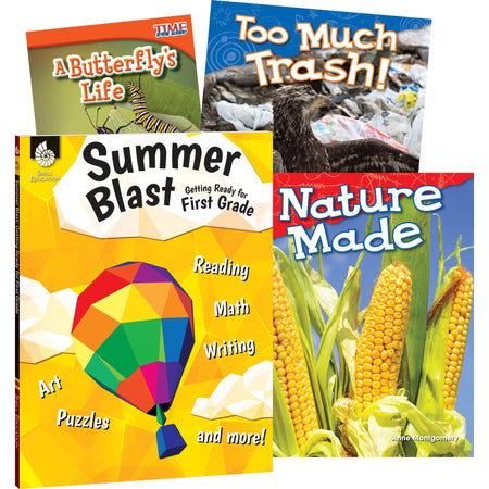 Shell Education Learn-At-Home Summer Science Set Printed Book by Jodene Smith - 2000