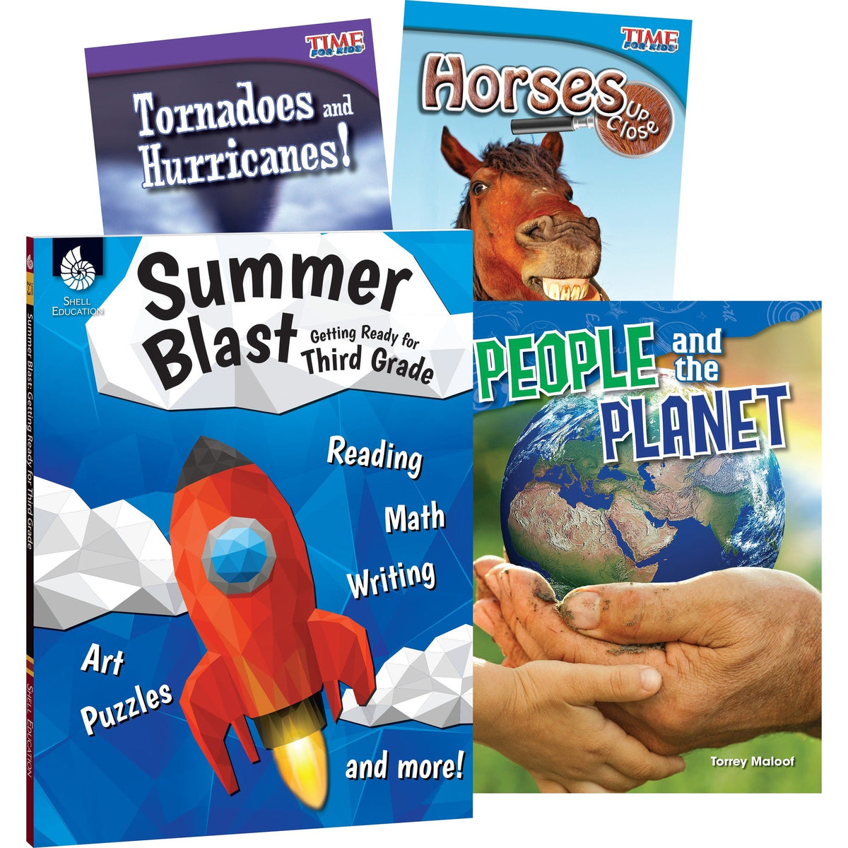 Shell Education Learn-At-Home Summer Science Set Printed Book by Wendy Conklin - 2000