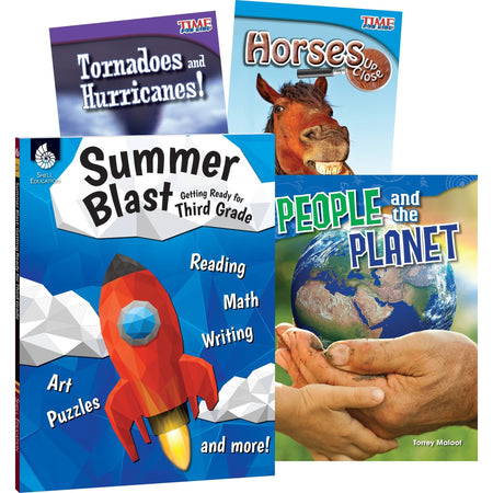 Shell Education Learn-At-Home Summer Science Set Printed Book by Wendy Conklin - 2000