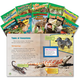 Shell Education Life Science Book Set - Grades 2-3 - 10/Set - Learning Books & Activities