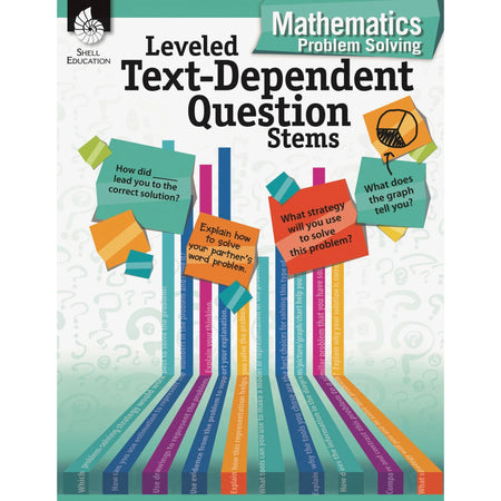 Shell Education Math Problem-Solving Workbook: K-12 Printed Book - 160 Pages - Learning Books & Activities