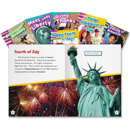 Shell Education My Country Collection: 6 Books for Grades K-3 - Learning & Activities