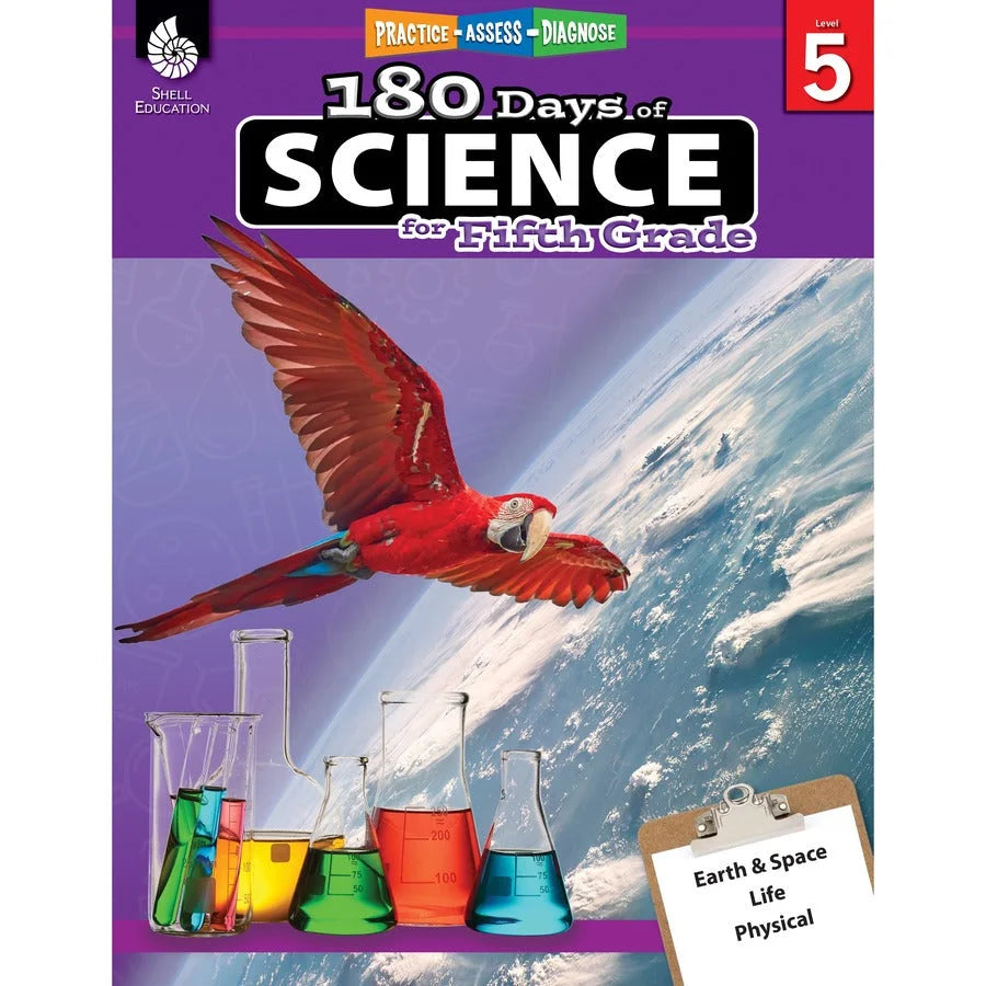 Shell Education Science 4-Book Set for Grade 5 - Printed Book - Learning Books & Activities