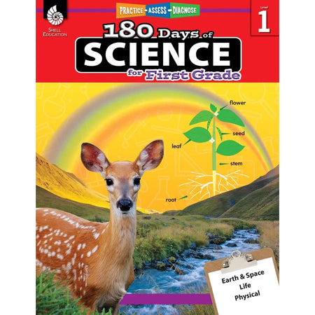 Shell Education Science 4-Book Set: Grade 1 English - Printed Books - Learning & Activities