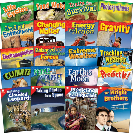 Shell Education Science Book Set - Grade 3 - Printed Books - Learning & Activities