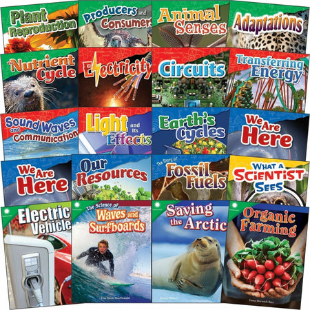Shell Education Science Book Set - Grade 4 - Printed Books - Learning & Activities