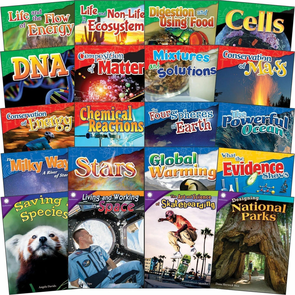 Shell Education Science Book Set - Grade 5: Printed Books - Learning & Activities