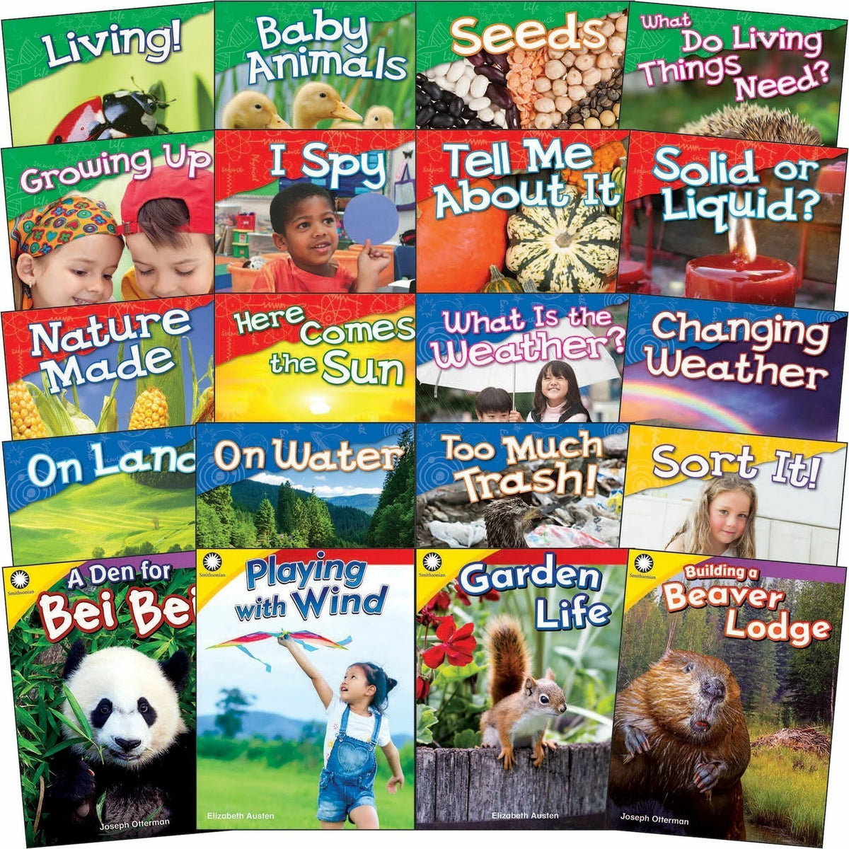 Shell Education Science Book Set - Grade K Learning Resources - Books & Activities
