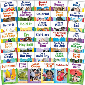 Shell Education Sight Words Book Set for Pre-K Grade - Printed - Learning Books & Activities