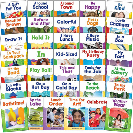 Shell Education Sight Words Book Set for Pre-K Grade - Printed - Learning Books & Activities