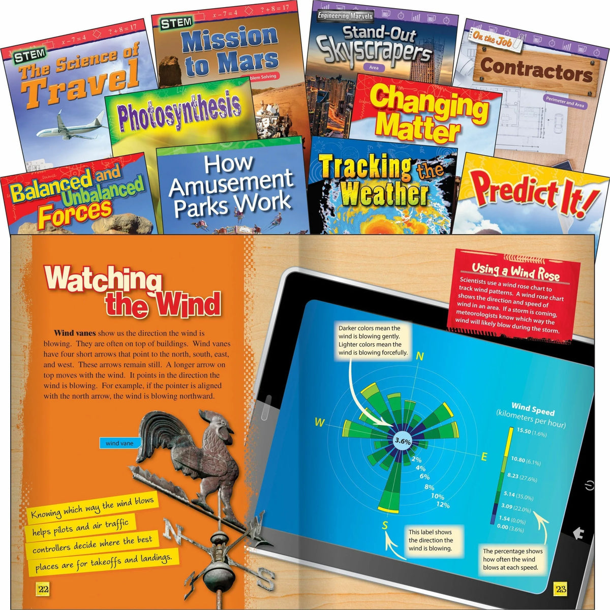 Shell Education STEM Grade 3 Book Set - Engaging Learning for 2-3 - Books & Activities