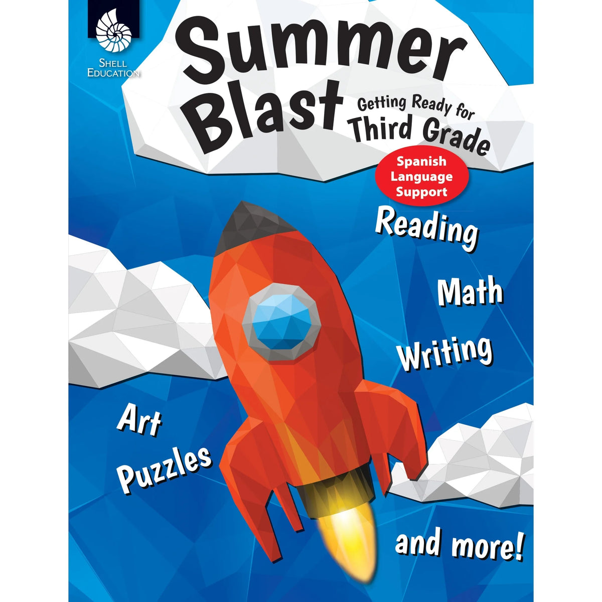 Shell Education Summer Blast Spanish Workbook - Grade 2-3 - Bilingual Learning - Books & Activities