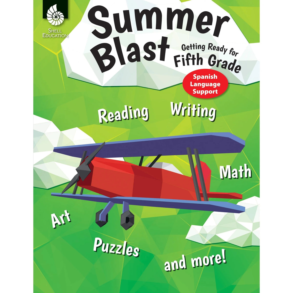 Shell Education Summer Blast Spanish Workbook - Grade 4-5 - Bilingual Learning - Books & Activities