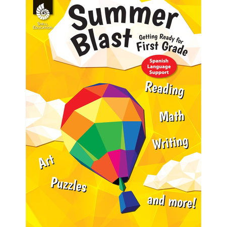 Shell Education Summer Blast Spanish Workbook Printed Book - 2000