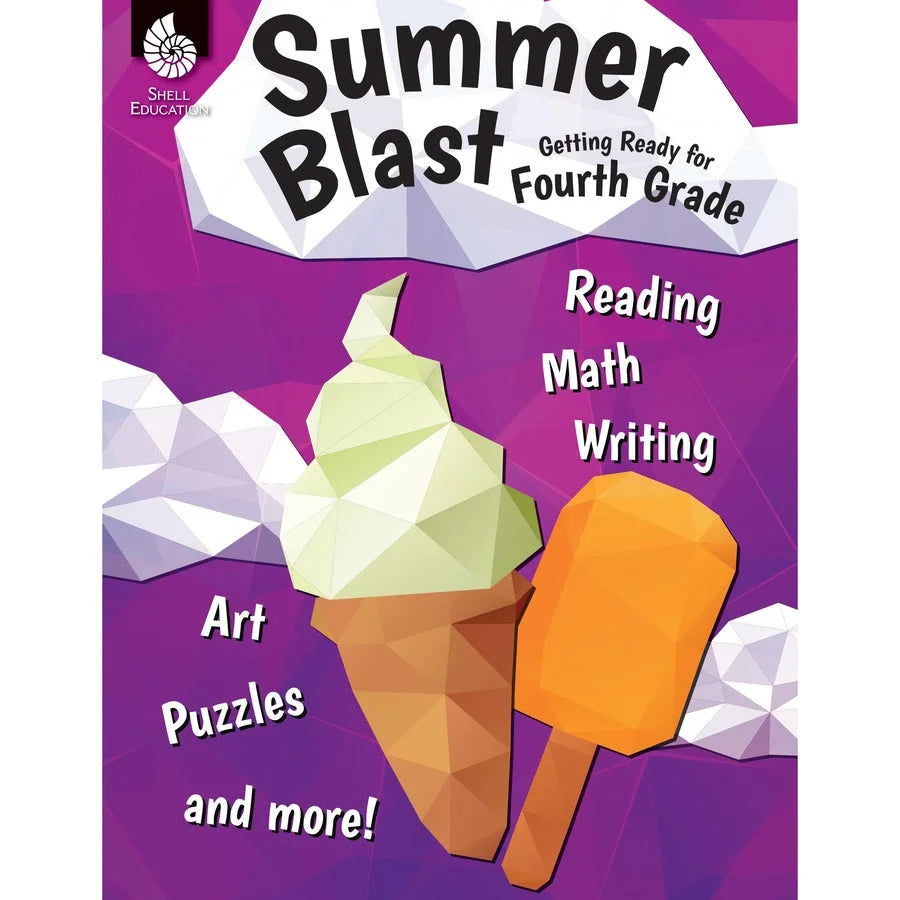 Shell Education Summer Science Set Book for Grades 3-4 - Multilingual - Learning Books & Activities