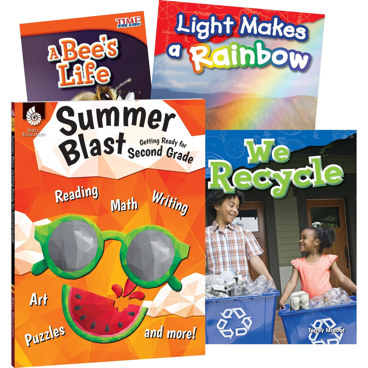 Shell Education Summer Science Set by Jodene Smith: Grade 1-2 Book - 196 Pages - Learning Books & Activities
