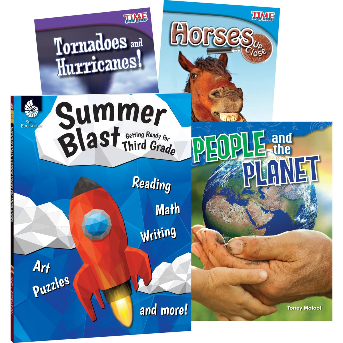 Shell Education Summer Science Set by Wendy Conklin: Grade 2-3 Book - Learning Books & Activities