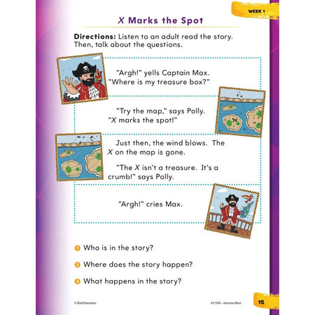 Shell Education Summer STEM Set by Jodene Smith: Grade K Learn-At-Home Book - Learning Books & Activities