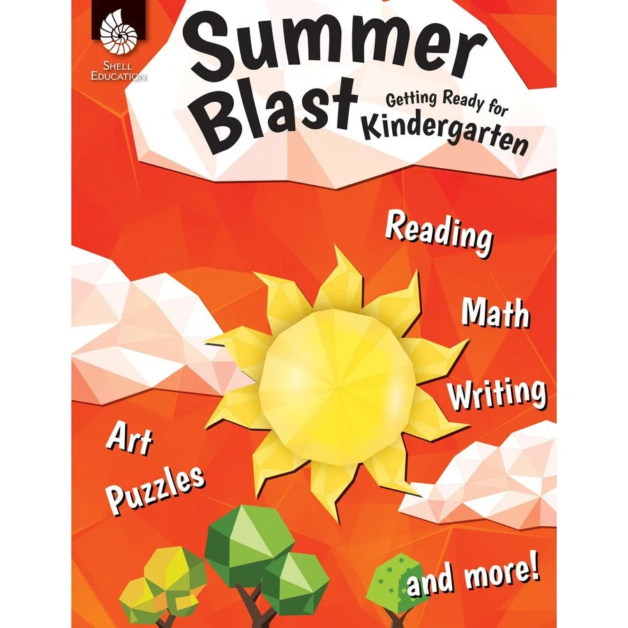 Shell Education Summer STEM Set by Jodene Smith: Grade K Learn-At-Home Book - Learning Books & Activities