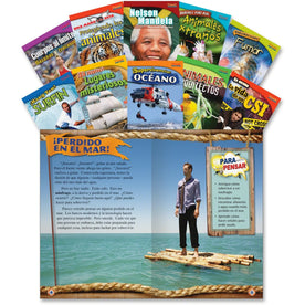 Shell Education TFK 4th-Grade Spanish Book Set - Grade 4 Printed Books - Learning & Activities