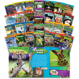 Shell Education TFK Advanced 4th-Grade Book Set - 30 Printed Books - Learning & Activities