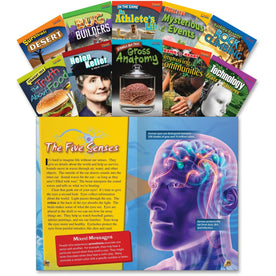 Shell Education TFK Advanced 4th-Grade Set 1 - Engaging 10-Book Series - Learning Books & Activities