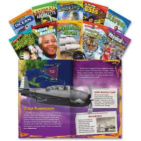 Shell Education TFK Advanced 4th-Grade Set 2 - Engaging 10-Book Series - Learning Books & Activities